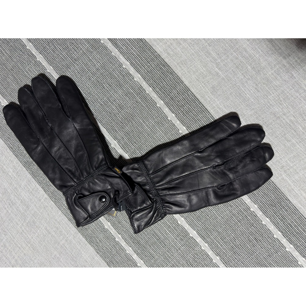Reed Mens Black Genuine Leather‎ Gloves 3M Thinsulate Insulated Winter Large NEW